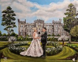 Wedding artist Ireland painting ideas