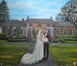 Wedding artist Ireland unique portraits